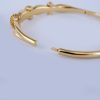 Pulso Duro de Acero Inoxidable Bañado en Oro 14K - BA063.BANGKLE(R) - Imagen 3