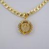 Cadena de Acero Inoxidable Bañada en Oro 14K - CH126 - Imagen 2