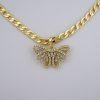 Cadena de Acero Inoxidable Bañada en Oro 14K - CH128 - Imagen 2