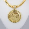 Gargantilla de Acero Inoxidable Bañada en Oro 14K - NK031 - Imagen 2