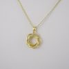 Set de Acero Inoxidable Bañado en Oro 14K - SET035 - Imagen 2