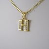 Cadena de Acero Inoxidable Bañada en Oro 14K - CH241 - Imagen 3