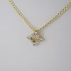 Cadena de Acero Inoxidable Bañada en Oro 14K - CH347 - Imagen 2