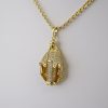 Cadena de Acero Inoxidable Bañada en Oro 14K - CH425 - Imagen 2