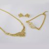Set de Acero Inoxidable Bañado en Oro 14K - SET040 - Imagen 2
