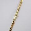 Cadena de Acero Inoxidable Bañada en Oro 14K - CH473 - Imagen 3