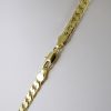 Cadena de Acero Inoxidable Bañada en Oro 14K - CH496 - Imagen 3
