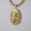 Cadena de Acero Inoxidable Bañada en Oro 14K - MCH066 - Imagen 2