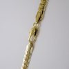 Cadena de Acero Inoxidable Bañada en Oro 14K - MCH080 - Imagen 2