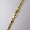 Cadena de Acero Inoxidable Bañada en Oro 14K - CH521 - Imagen 3