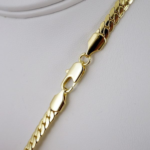 Gargantilla de Acero Inoxidable Bañada en Oro 14K - NK133 - Imagen 3