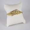 Pulso Duro de Acero Inoxidable Bañado en Oro 14K - BA252 - Imagen 2