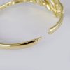Pulso Duro de Acero Inoxidable Bañado en Oro 14K - BA252 - Imagen 3