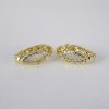 Aretes de Acero Inoxidable Bañados en Oro 14K - EA2002