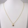 Cadena de Acero Inoxidable Bañada en Oro 14K - CH585