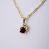 Cadena de Acero Inoxidable Bañada en Oro 14K - CH585 - Imagen 2