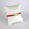 Pulso Duro de Acero Inoxidable Bañado en Oro 14K - BA273 - Imagen 2