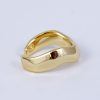 Anillo de Acero Inoxidable Bañado en Oro 14K - RG273 - Imagen 2
