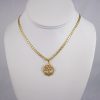 Cadena de Acero Inoxidable Bañada en Oro 14K - CH649