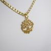 Cadena de Acero Inoxidable Bañada en Oro 14K - CH649 - Imagen 2