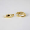 Aretes de Acero Inoxidable Bañados en Oro 14K - EA5142 - Imagen 2