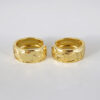 Aretes de Acero Inoxidable Bañados en Oro 14K - EA5228