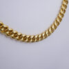 Cadena de Acero Inoxidable Bañada en Oro 14K - CH675 - Imagen 2