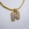 Gargantilla de Acero Inoxidable Bañada en Oro 14K - NK162 - Imagen 2