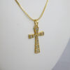 Cadena de Acero Inoxidable Bañada en Oro 14K - CH772 - Imagen 2