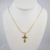 Cadena de Acero Inoxidable Bañada en Oro 14K - CH773