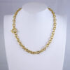 Gargantilla de Acero Inoxidable Bañada en Oro 14K - NK183