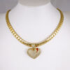 Gargantilla de Acero Inoxidable Bañada en Oro 14K - NK185