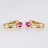 Aretes de Acero Inoxidable Bañados en Oro 14K - EA5518