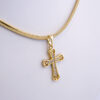 Gargantilla de Acero Inoxidable Bañada en Oro 14K - NK208 - Imagen 2