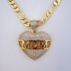 Cadena de Acero Inoxidable Bañada en Oro 14K - CH815 - Imagen 2