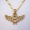 Cadena de Acero Inoxidable Bañada en Oro 14K - CH828 - Imagen 2