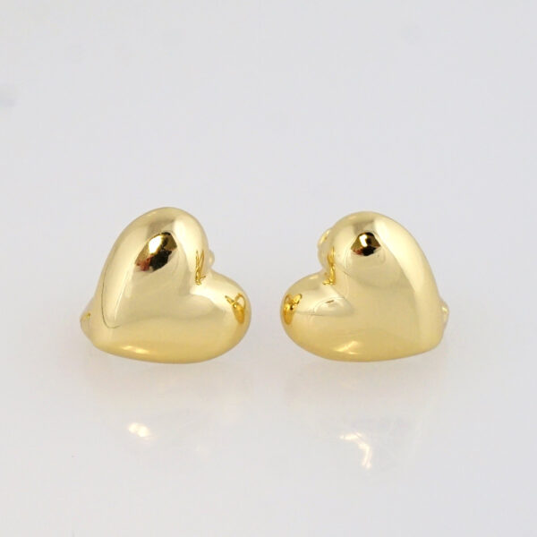 Aretes de Acero Inoxidable Bañados en Oro 14K - EA5575
