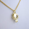 Cadena de Acero Inoxidable Bañada en Oro 14K - CH944 - Imagen 2