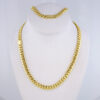 Set de Acero Inoxidable Bañado en Oro 14K – SET078 - Imagen 2