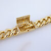 Cadena de Acero Inoxidable Bañada en Oro 14K - CH1089 - Imagen 3