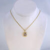 Cadena de Acero Inoxidable Bañada en Oro 14K - CH1132