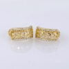 Aretes de Acero Inoxidable Bañados en Oro 14K – EA5981