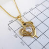 Cadena de Acero Inoxidable Bañada en Oro 14K - CH1200 - Imagen 3