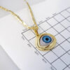 Cadena de Acero Inoxidable Bañada en Oro 14K - CH1228 - Imagen 3