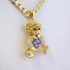 Cadena de Acero Inoxidable Bañada en Oro 14K - CH1252 - Imagen 2