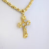 Cadena de Acero Inoxidable Bañada en Oro 14K - CH1254 - Imagen 2