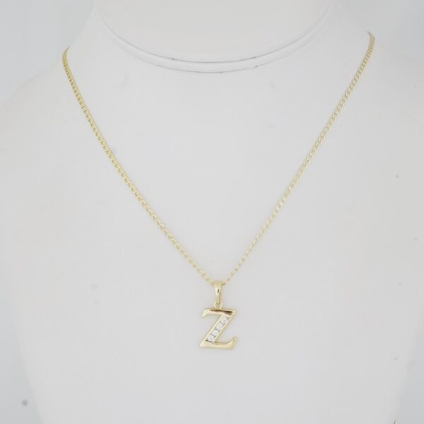 Cadena de Acero Inoxidable Bañada en Oro 14K – CH1280-1