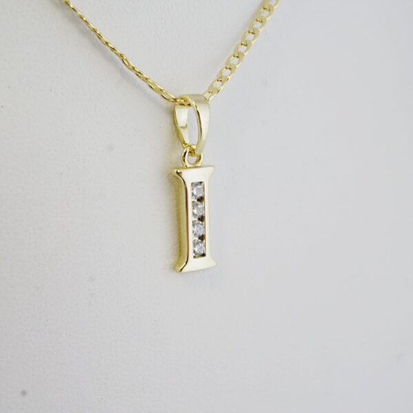 Cadena de Acero Inoxidable Bañada en Oro 14K – CH1315-1 - Imagen 2