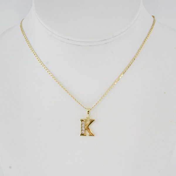 Cadena de Acero Inoxidable Bañada en Oro 14K – CH1300-1