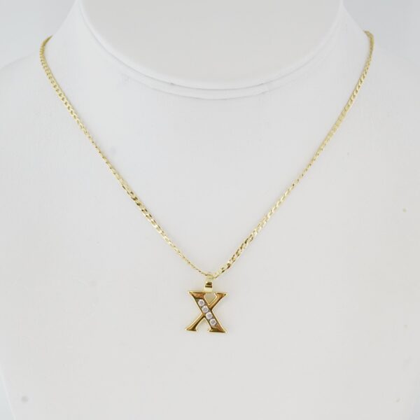 Cadena de Acero Inoxidable Bañada en Oro 14K – CH1314-1